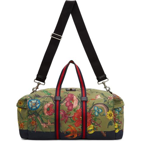 gucci snake duffle|Gucci Flora Snake.